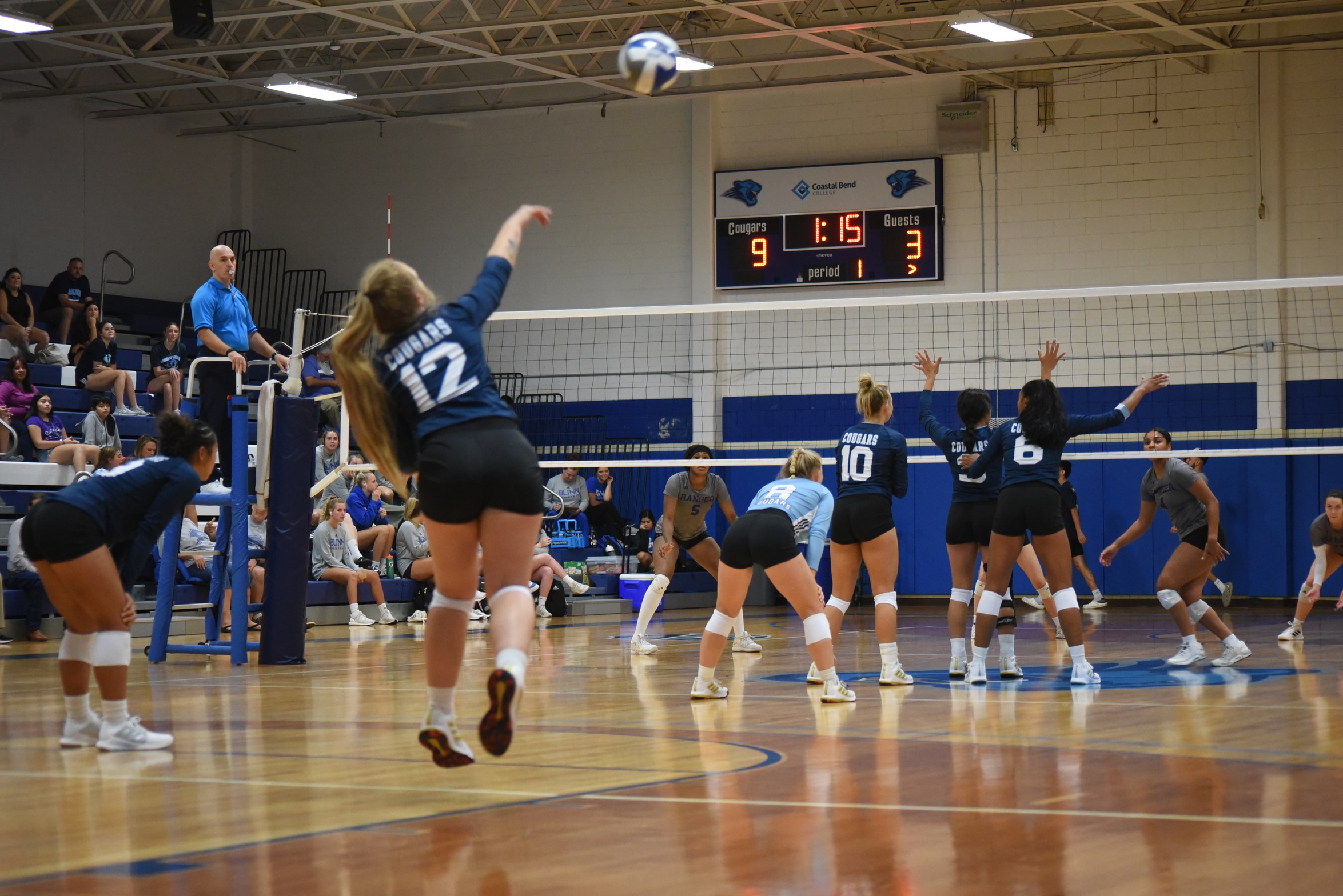 Cougar Volleyball Claws Three Victories in Dallas Tournament