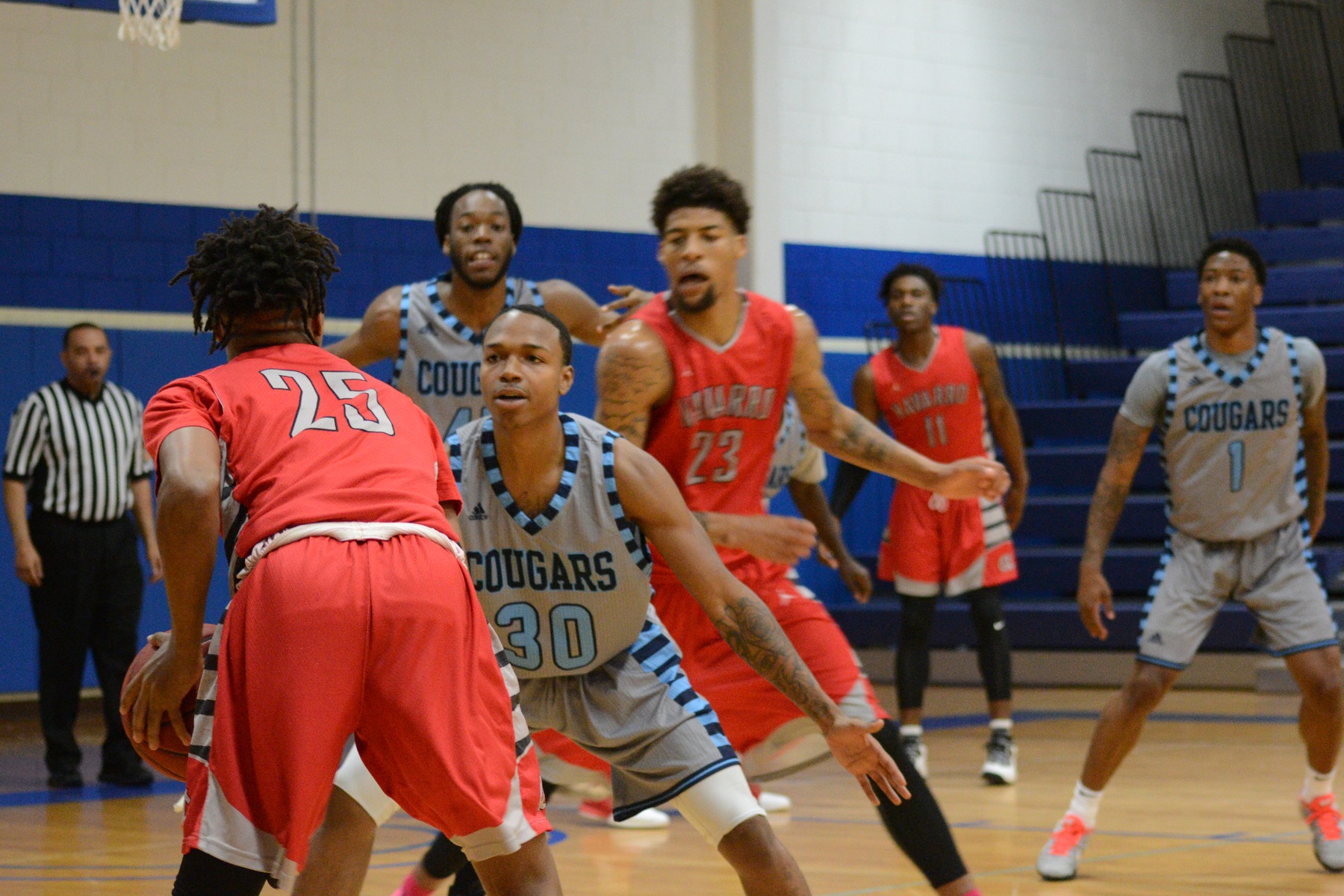 Men's Basketball Secures First Conference Win of the Season