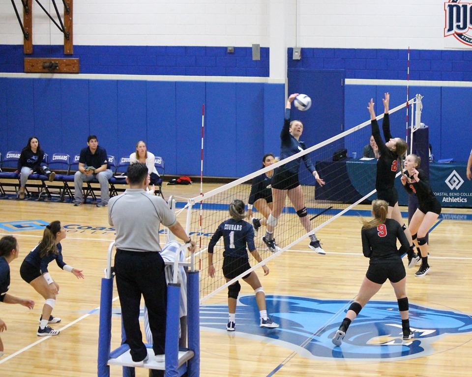 CBC Volleyball Tumbles vs Top Ranked Opponents Over Weekend